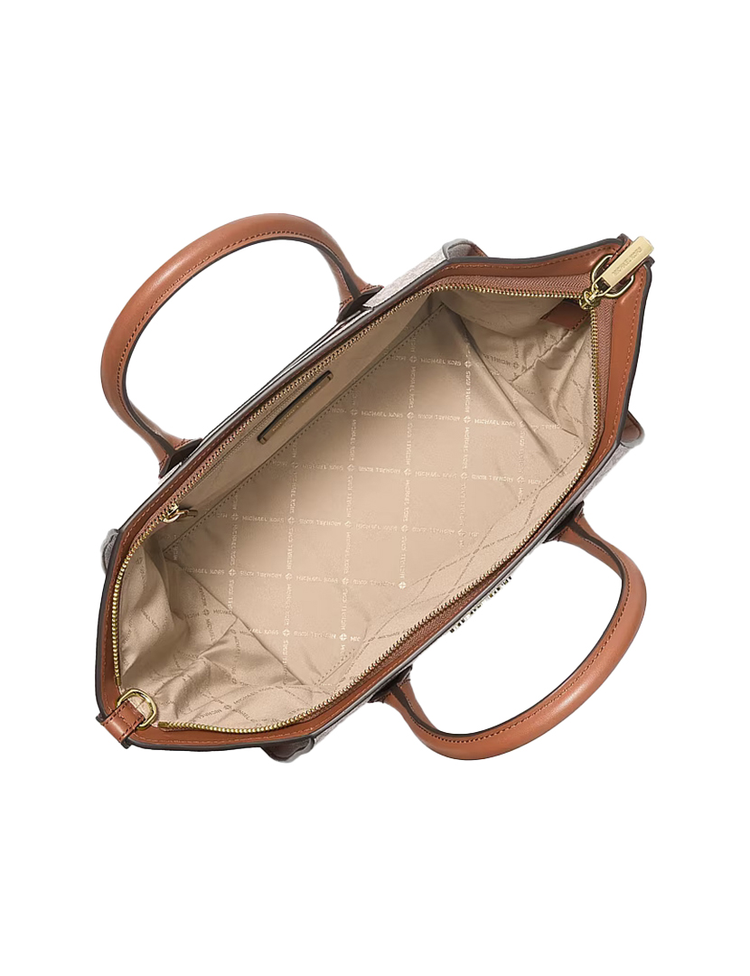 Avril Large Satchel Vanilla