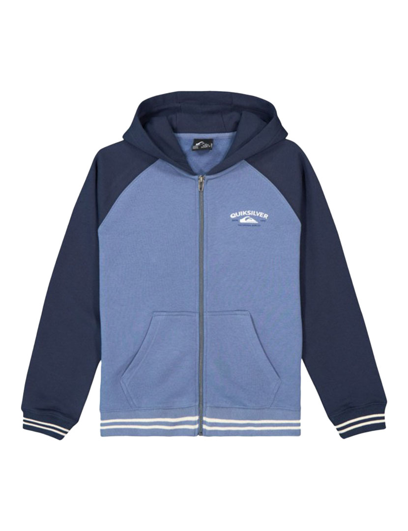 Sweatshirt com fecho Knowledge Area Azul Kids