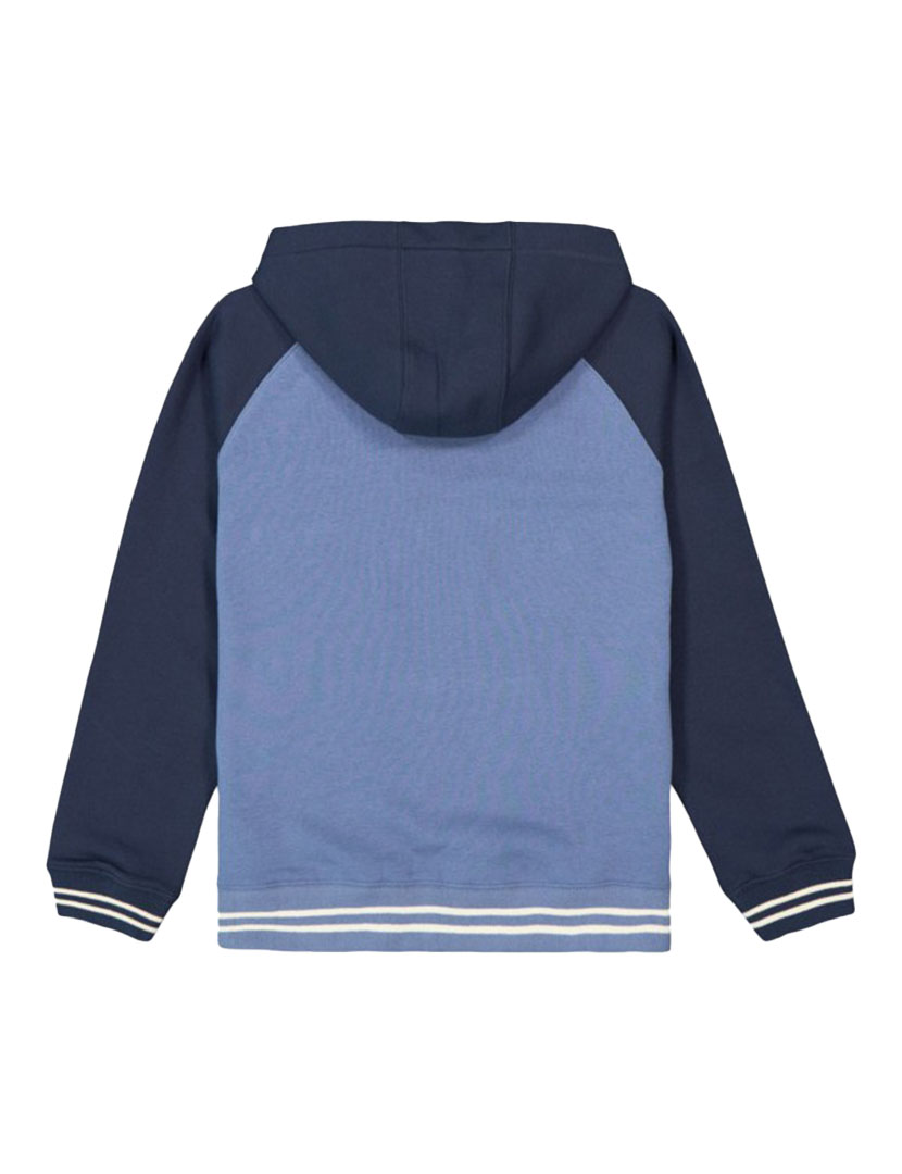 Sweatshirt com fecho Knowledge Area Azul Kids
