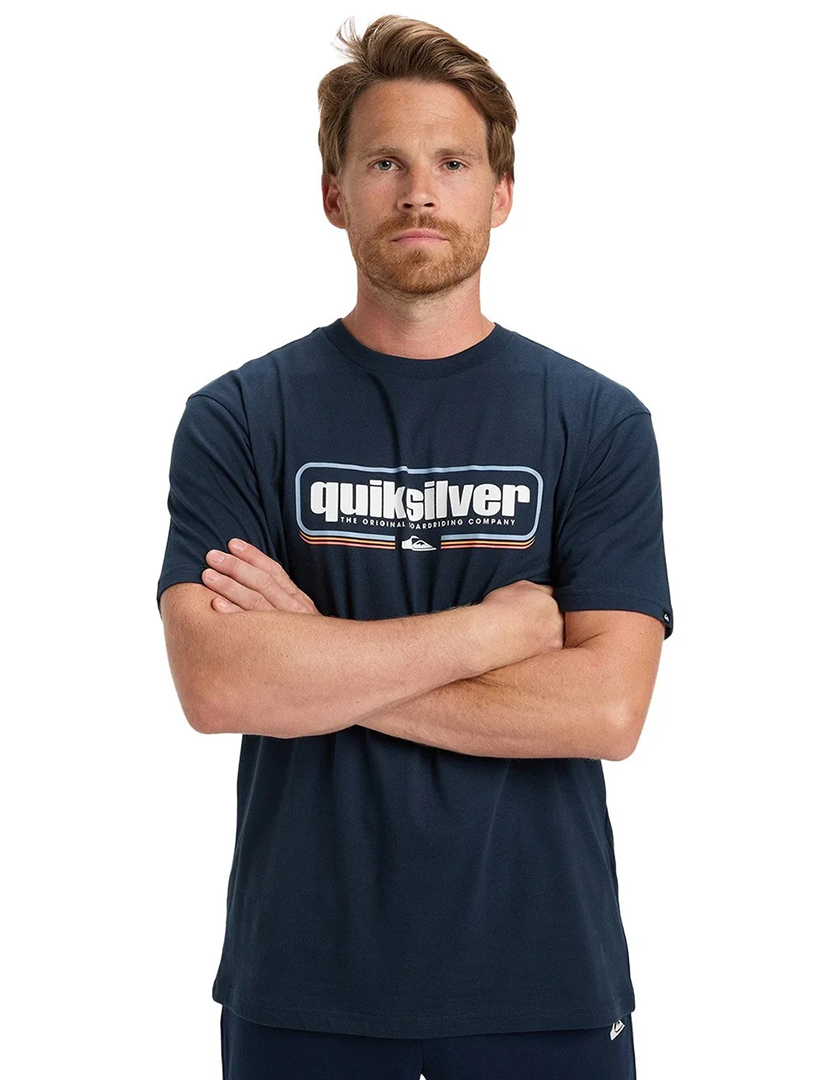 T-Shirt Box Shaped Azul