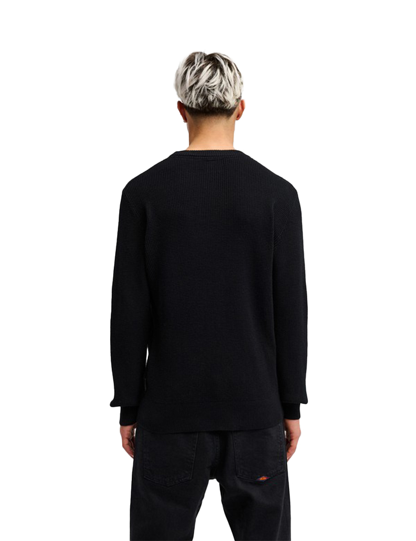 Camisola Waffle Preto