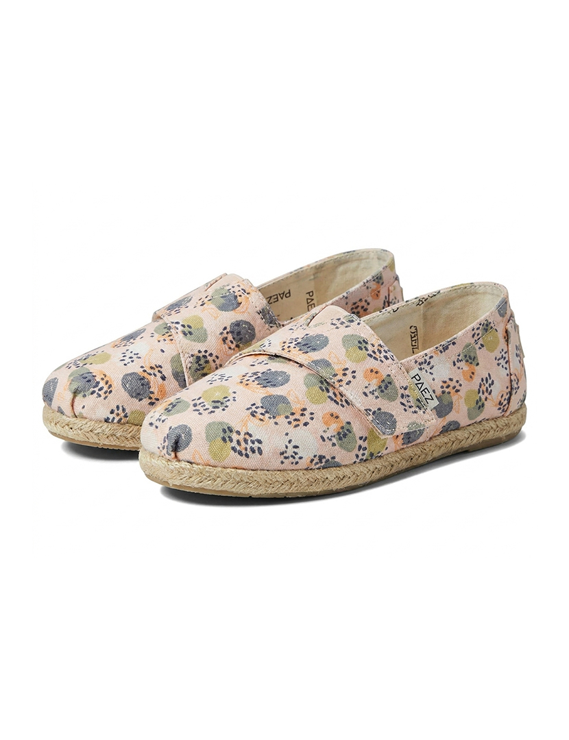 Alpercatas Print Flowers Nude Kids
