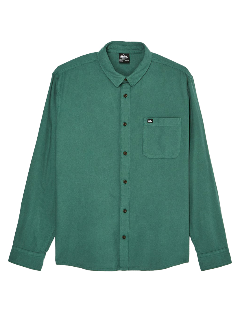 Camisa de manga comprida Motherfly Plaid Verde