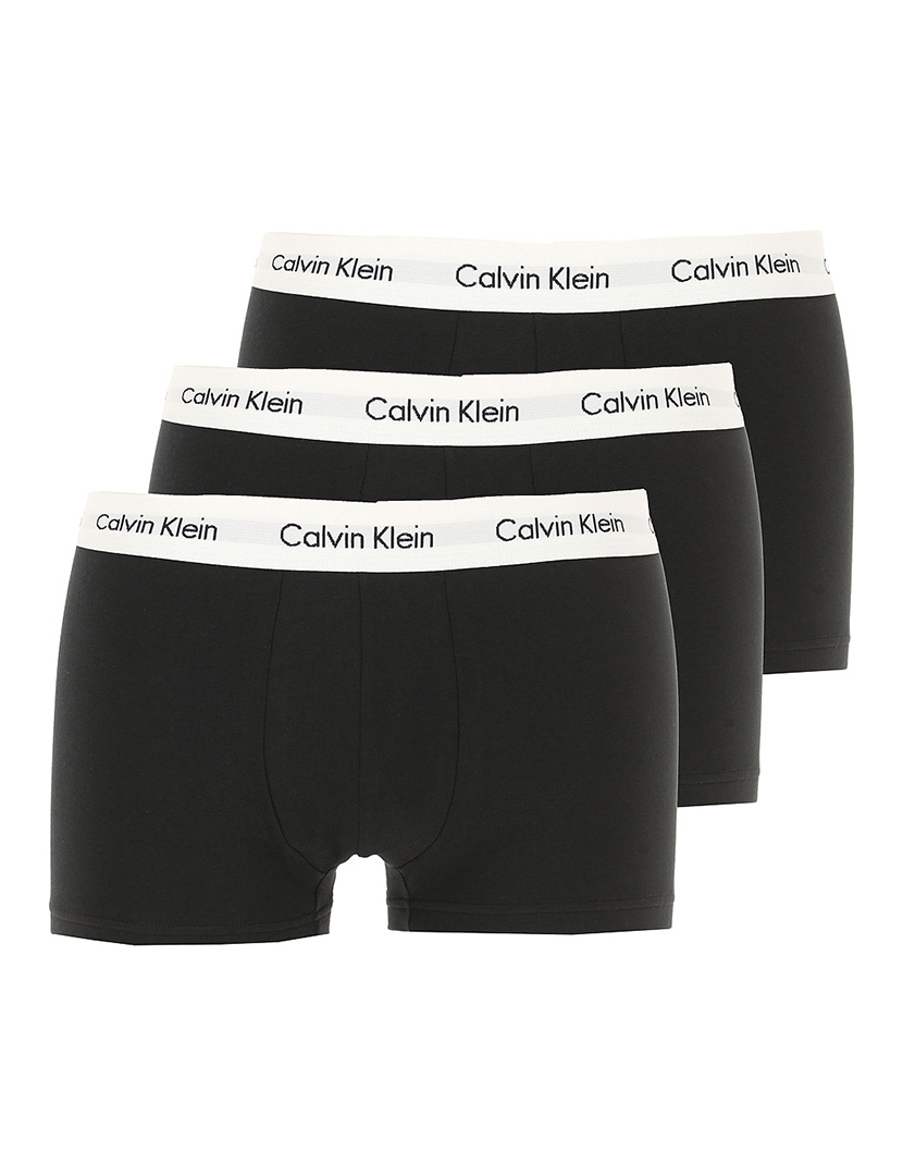 Pack 3 Low Rise Trunks Pretos