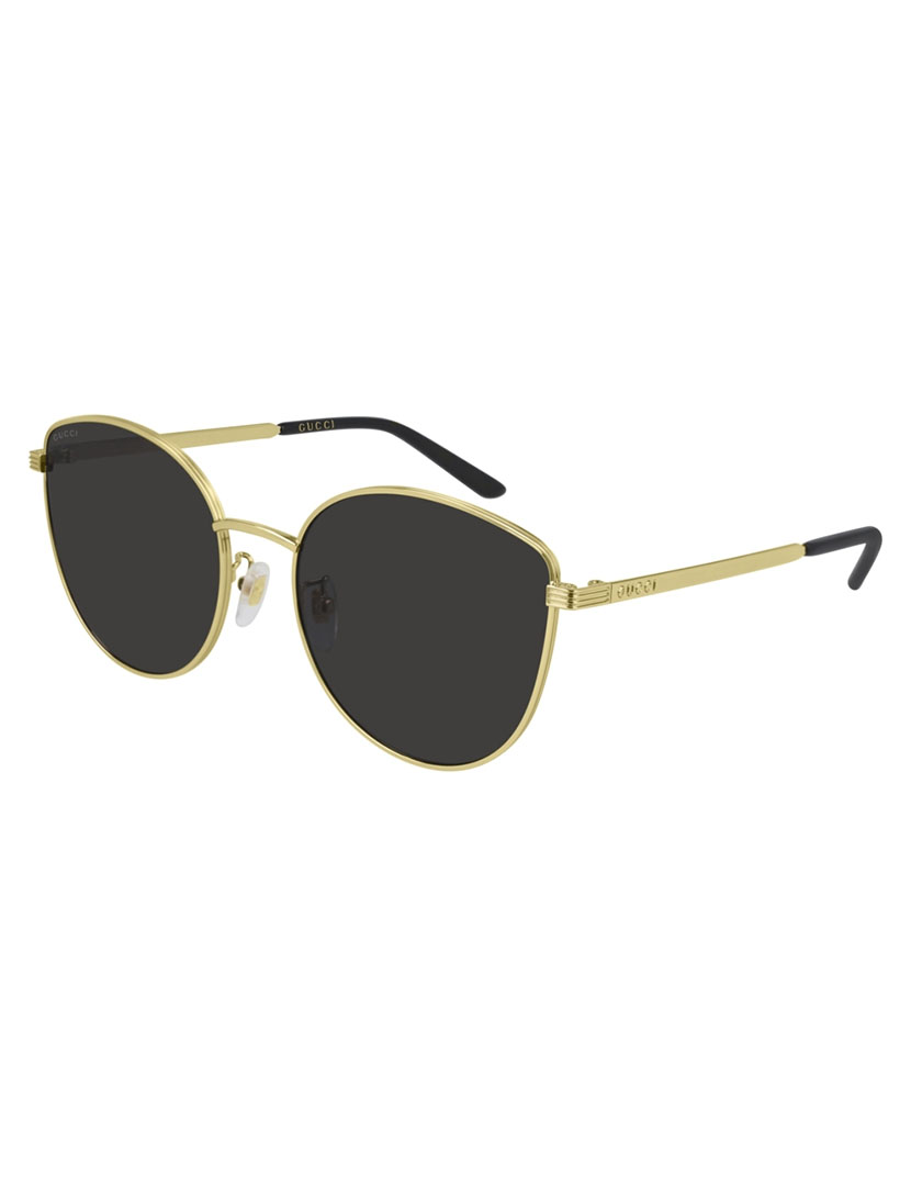 Óculos de sol Cat-Eye Dourado