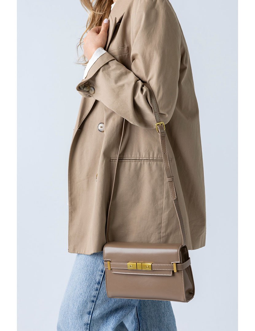 Mala de Ombro Castanha