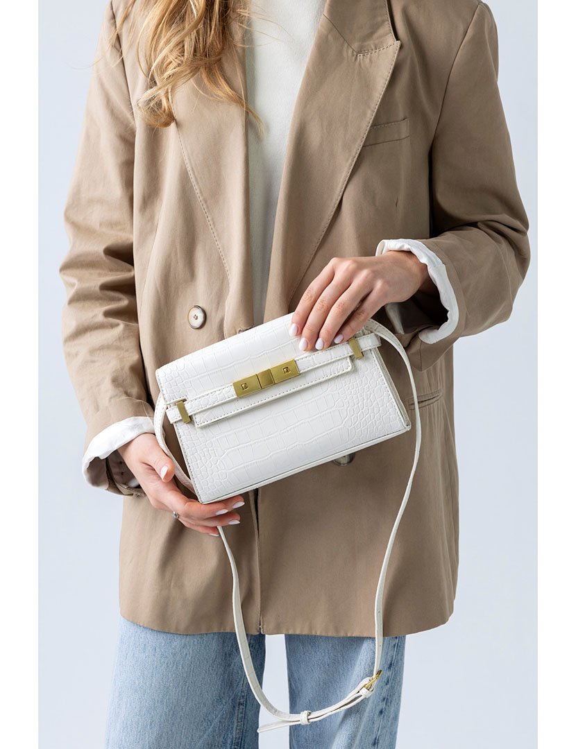 Mala de Ombro Branca