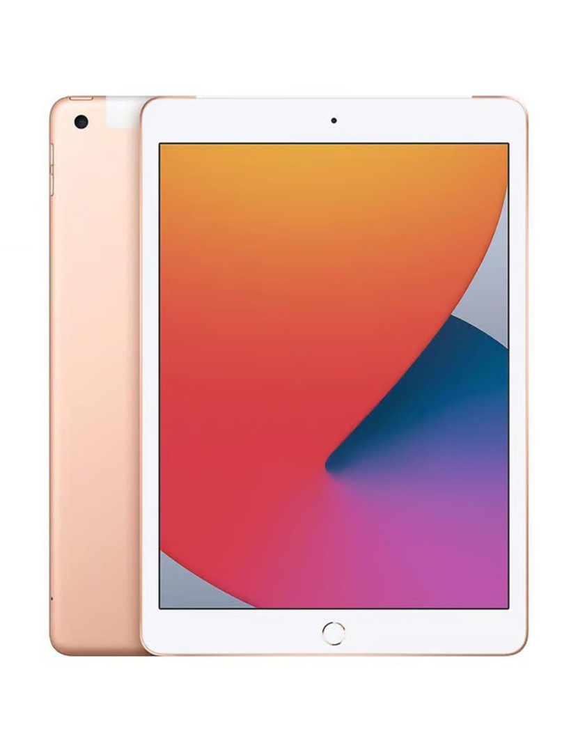 iPad 10.2" 8th Gen (2020) 128GB WiFi + Cellular Dourado