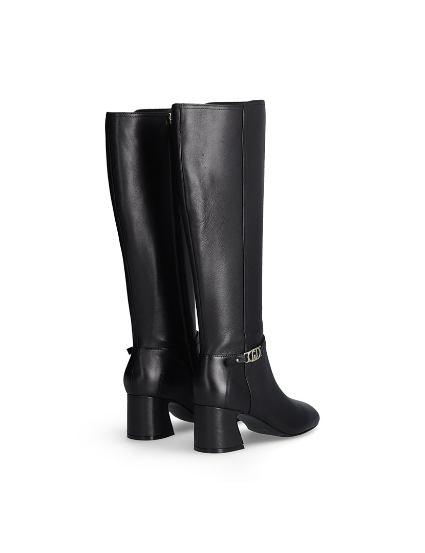 Botas Cano Alto Senhora Preto