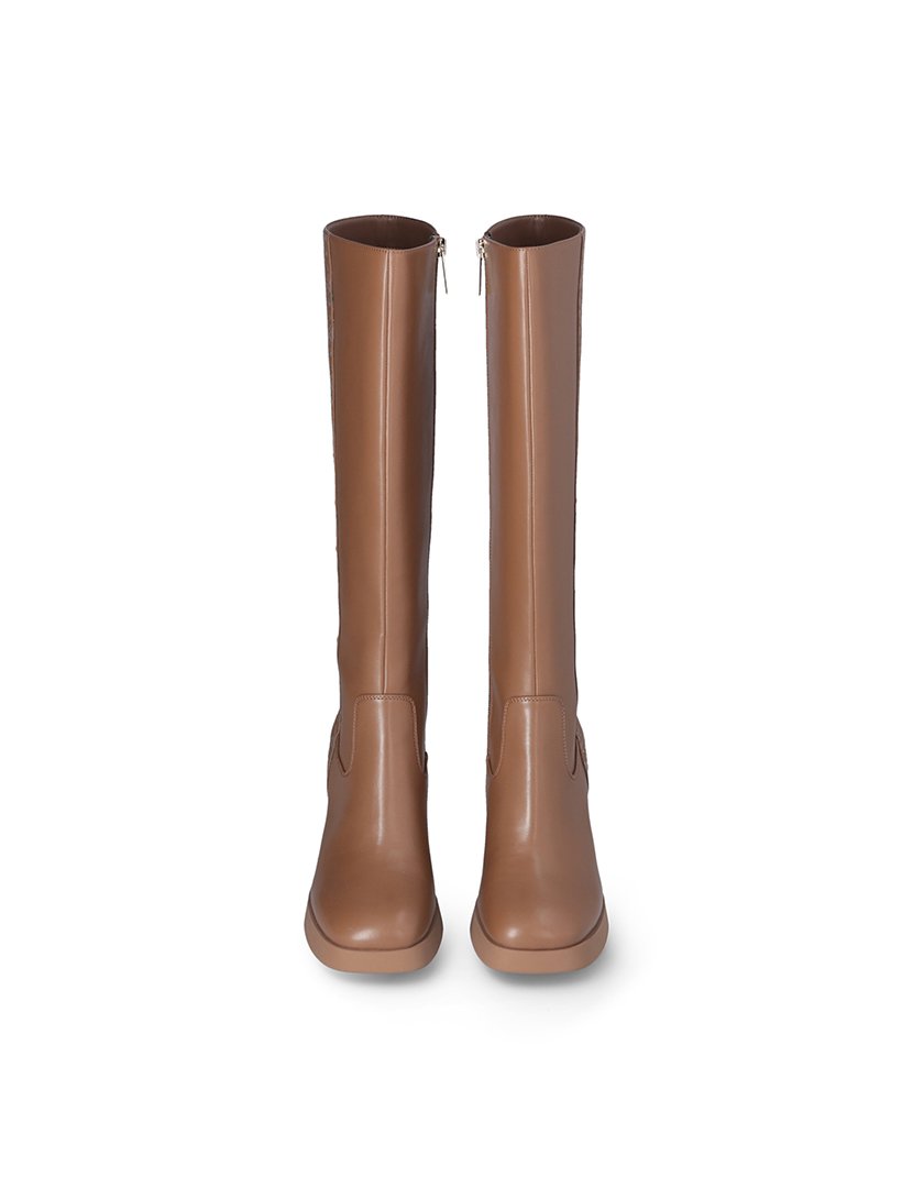 Botas Cano Alto Senhora Castanho