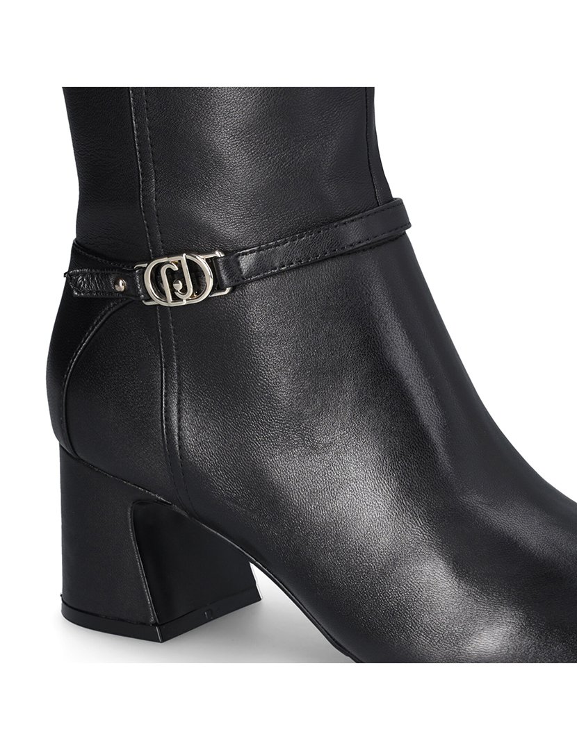 Botas Cano Alto Senhora Preto