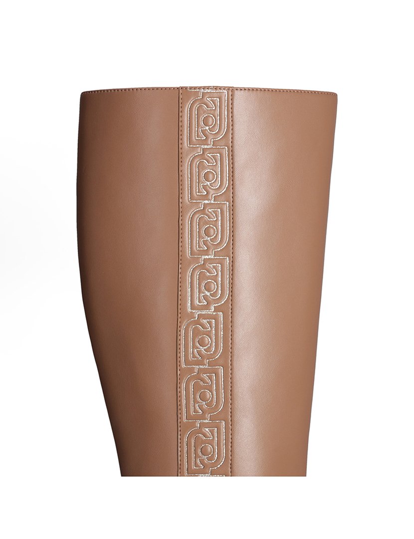 Botas Cano Alto Senhora Castanho