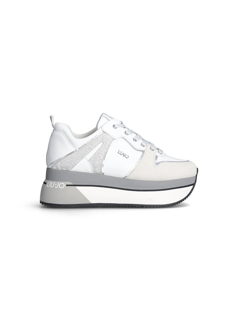 Ténis Senhora Branco e Cinzento