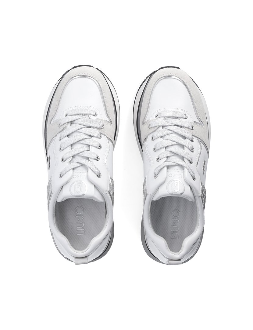 Ténis Senhora Branco e Cinzento