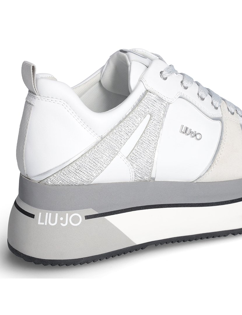 Ténis Senhora Branco e Cinzento