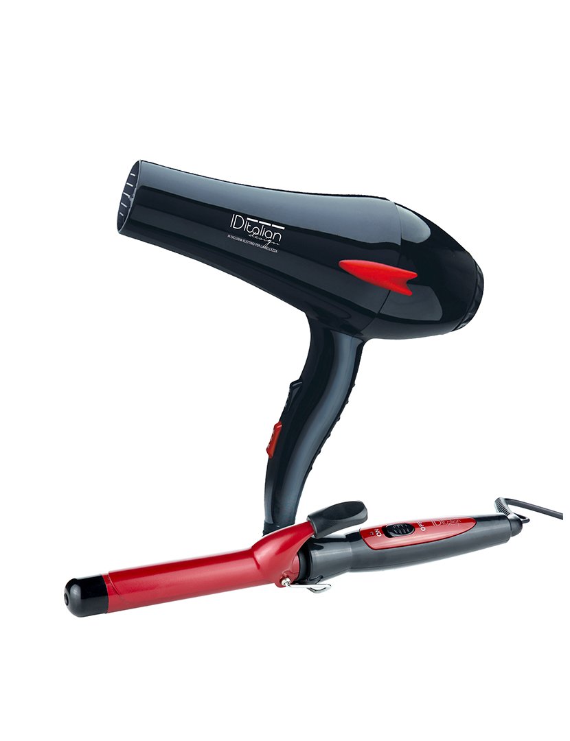 Secador de cabelo Gti 2600 Plus com motor CA grande + Prancha Ultra