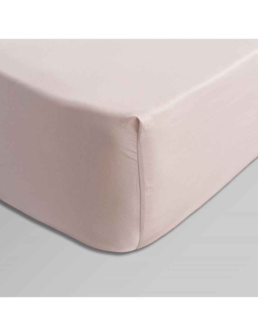 Lençol Ajustável Acetinado Fantasy Modern Taupe