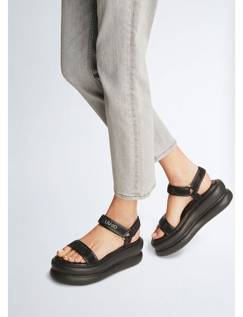 Sandálias Senhora Preto