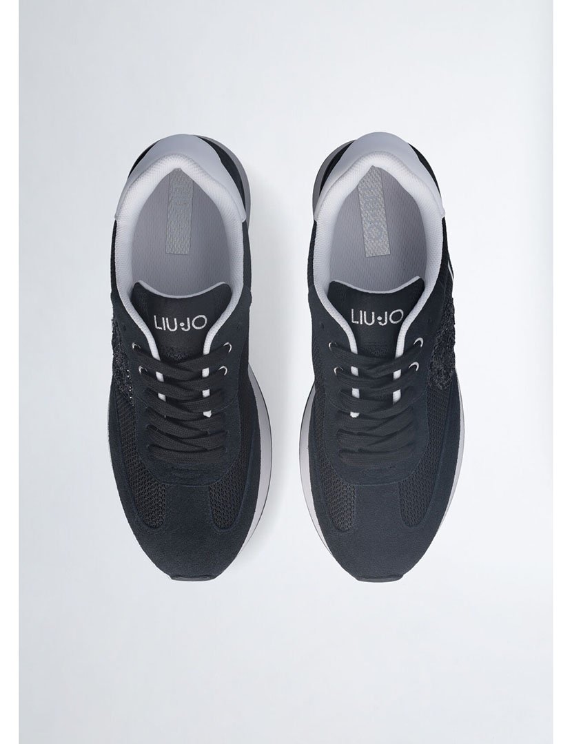 Ténis Senhora Preto e Branco