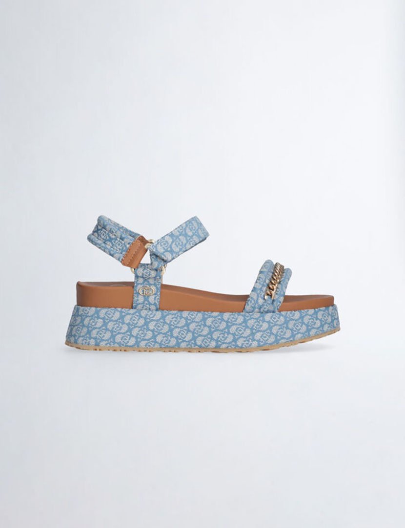 Sandália Senhora Denim