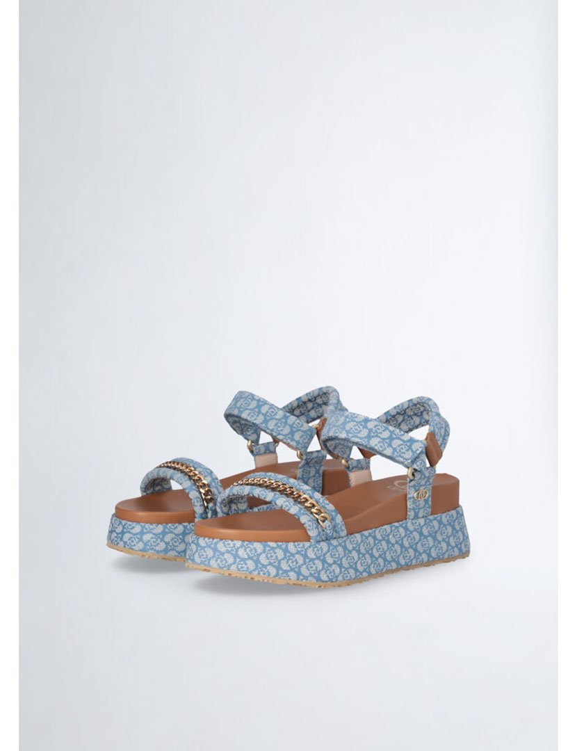 Sandália Senhora Denim