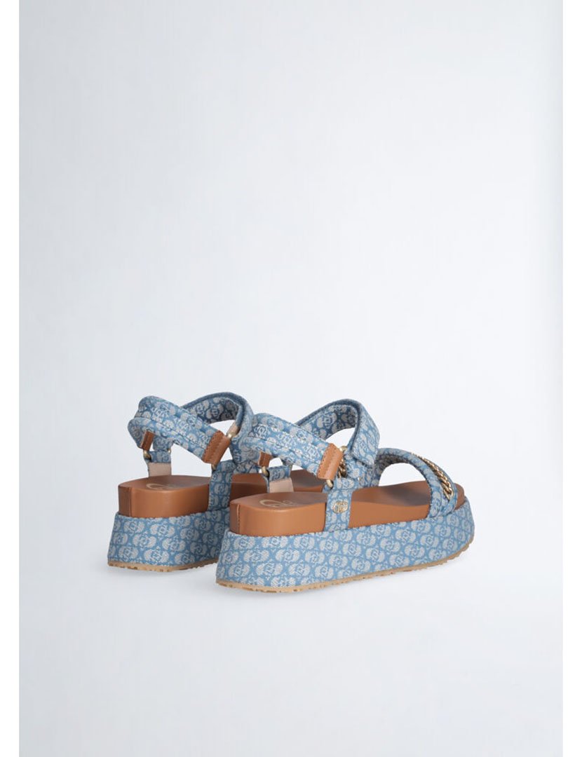 Sandália Senhora Denim