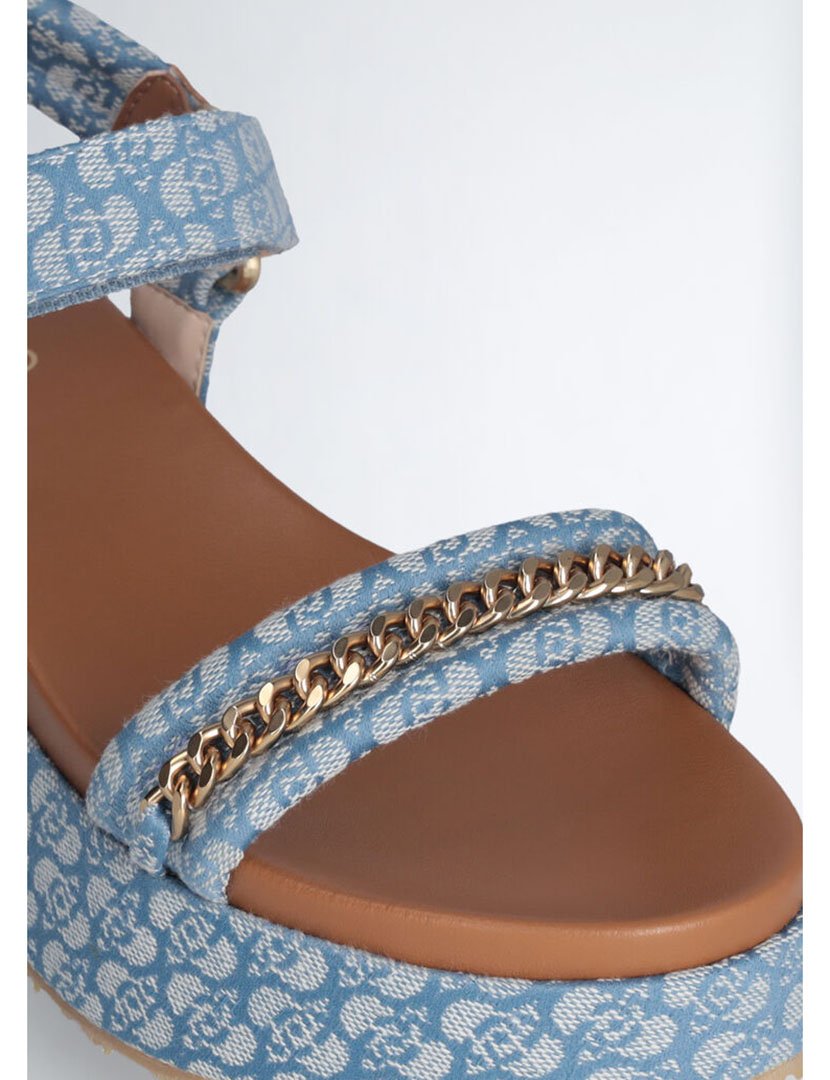 Sandália Senhora Denim