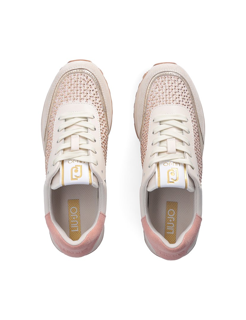 Ténis Senhora Rosa e Bege