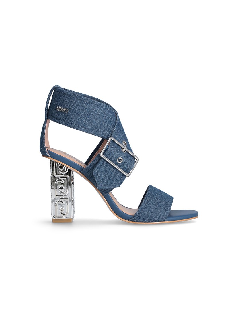 Sandálias Senhora Denim 