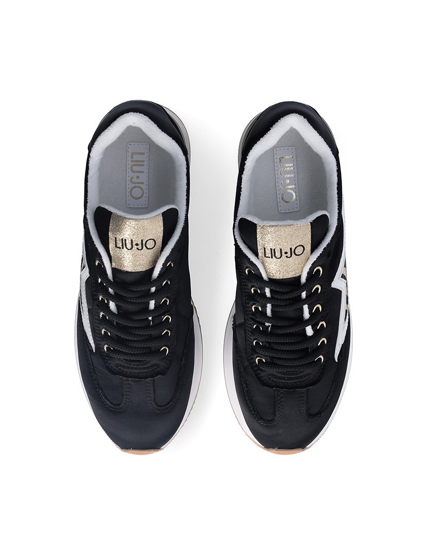 Ténis Senhora Preto e Branco