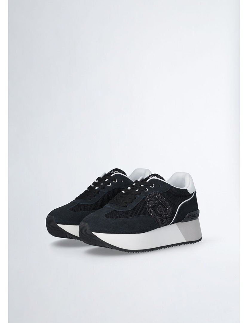 Ténis Senhora Preto e Branco