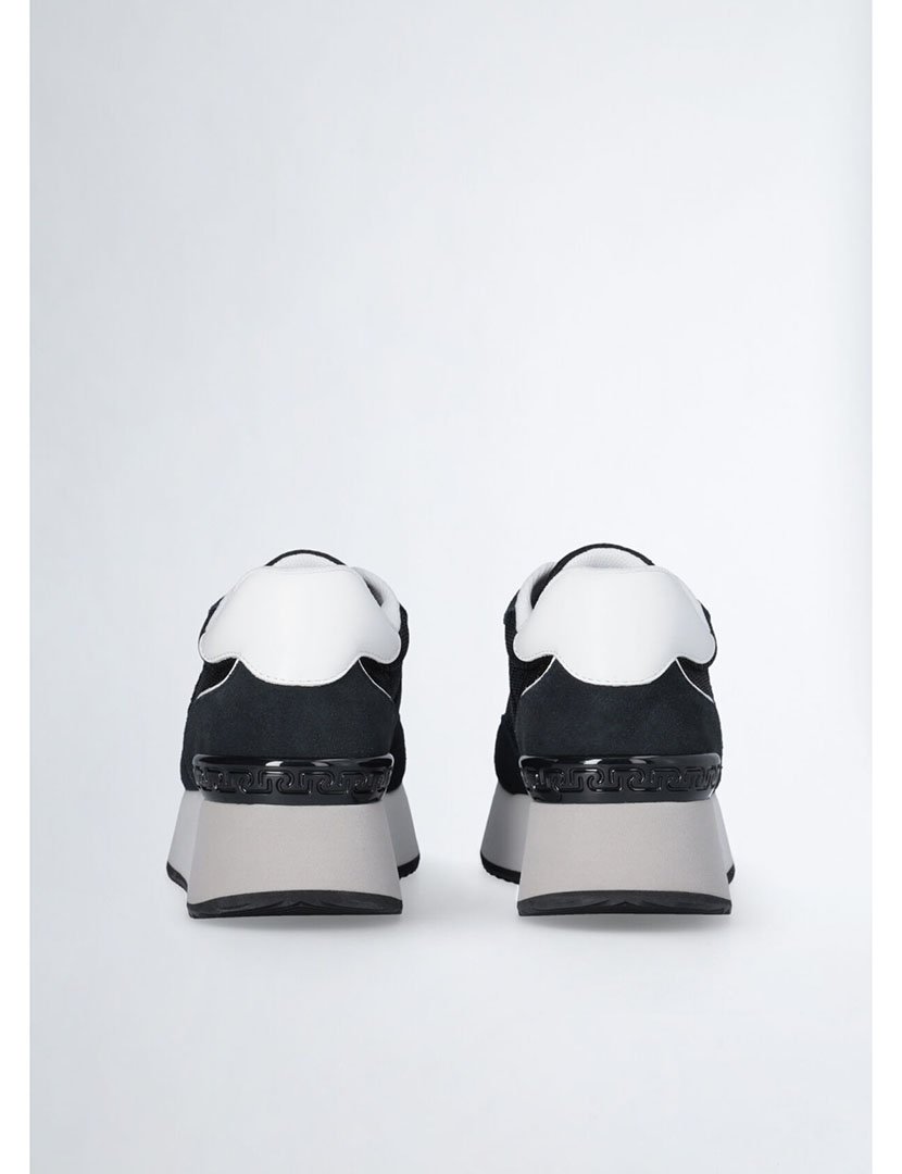 Ténis Senhora Preto e Branco