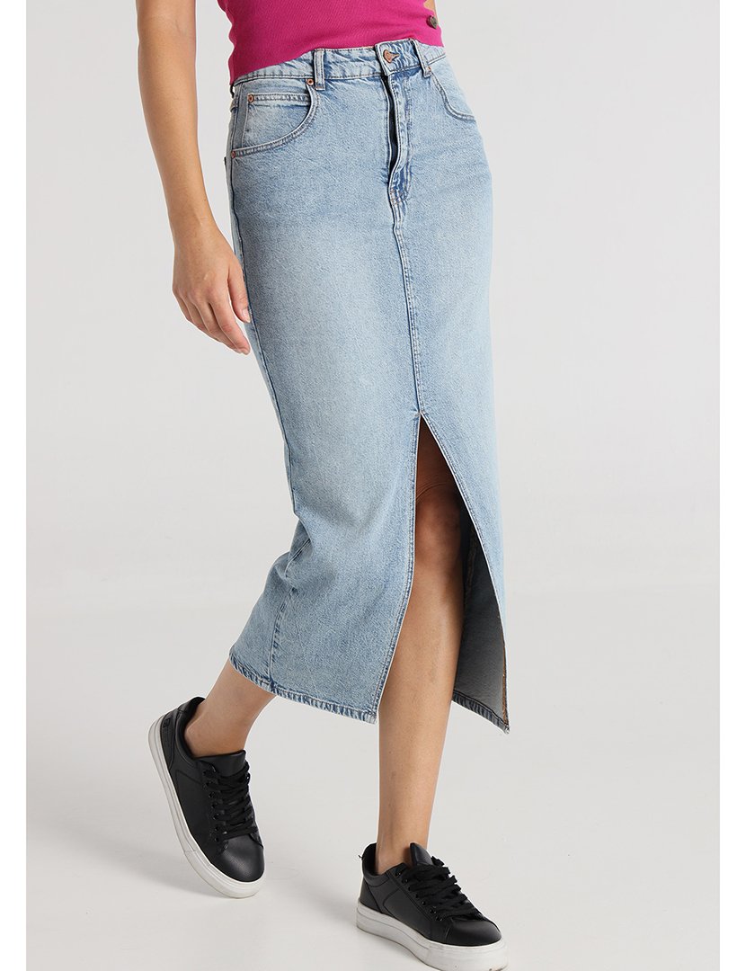 Saia Comprida Senhora Azul