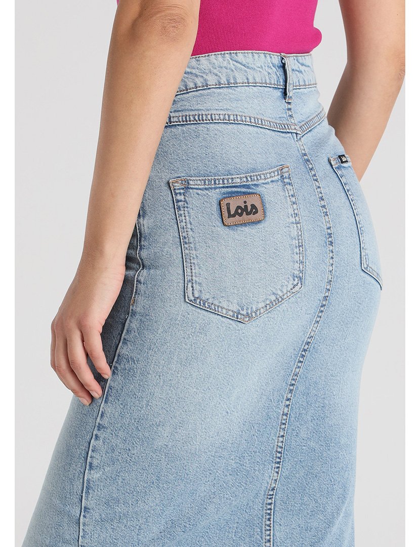 Saia Comprida Senhora Azul