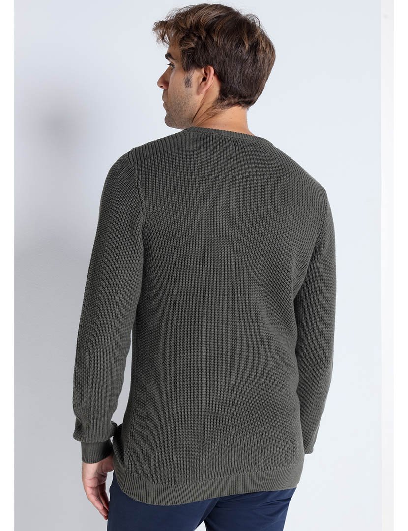 Camisola Malha Homem Verde