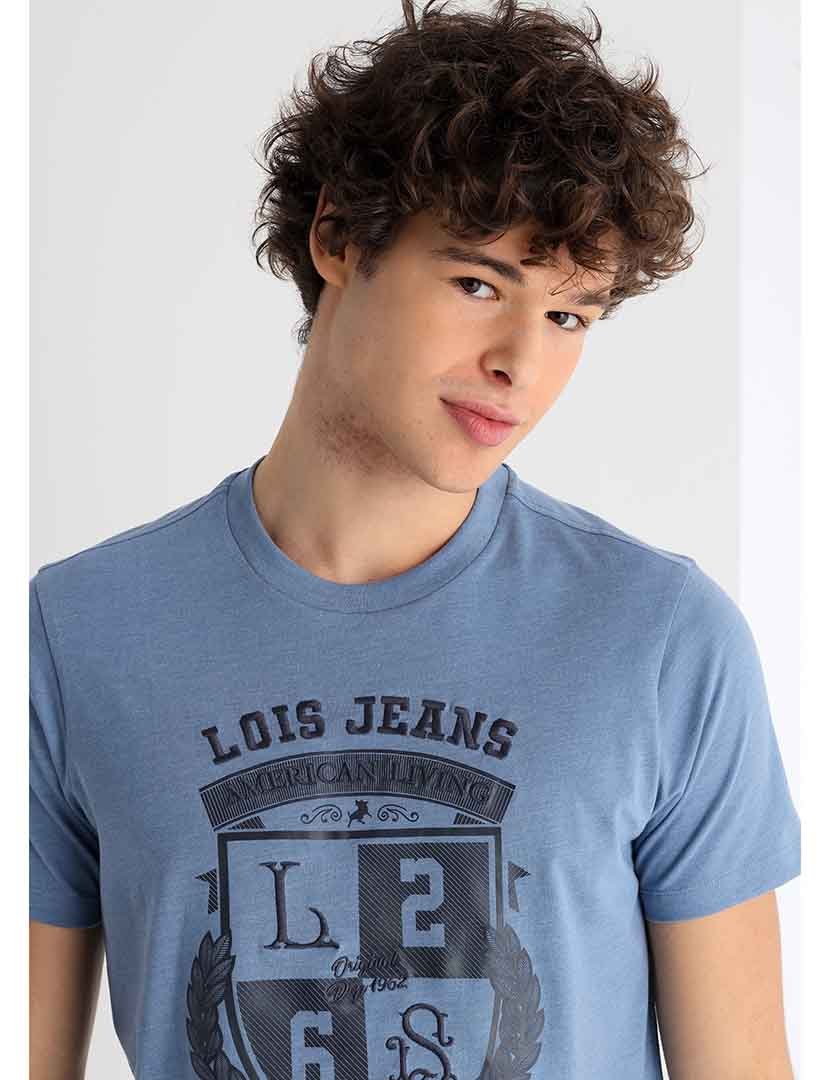 T-Shirt Homem Azul