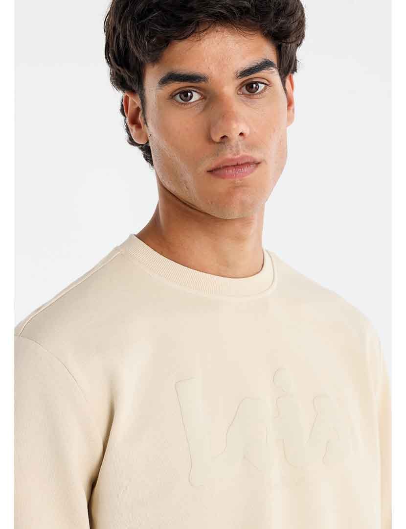 Sweatshirt Homem Bege