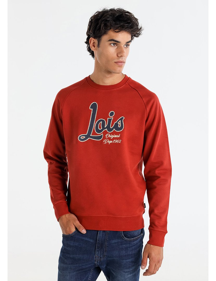 Sweatshirt Homem Vermelho