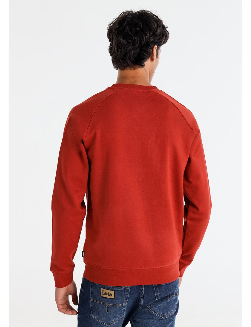 Sweatshirt Homem Vermelho
