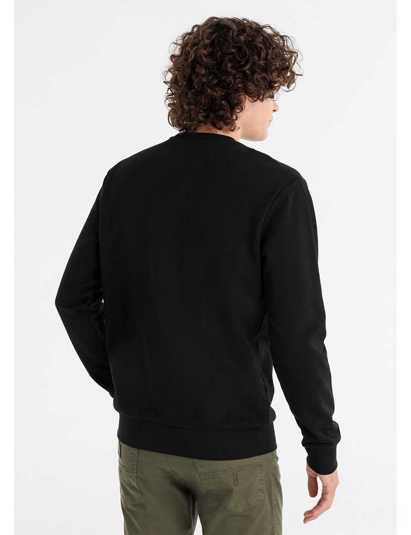 Sweatshirt Homem Preto