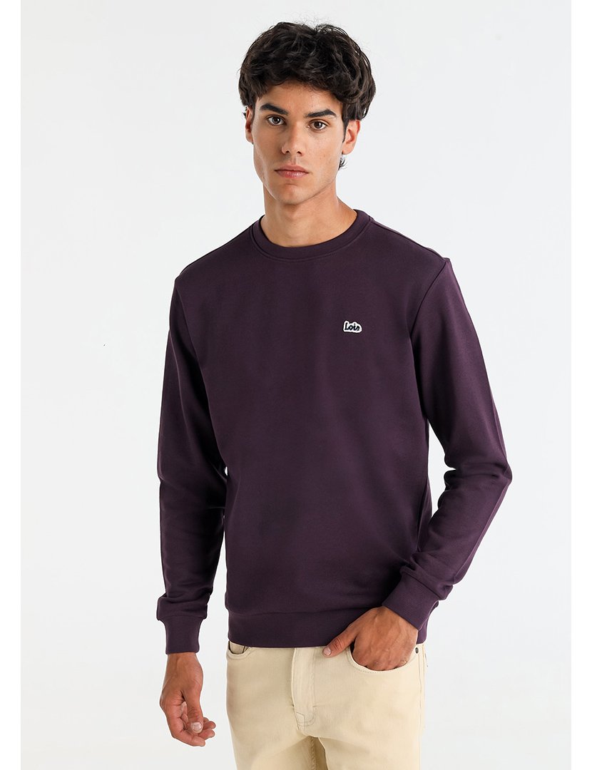 Sweatshirt Homem Roxo
