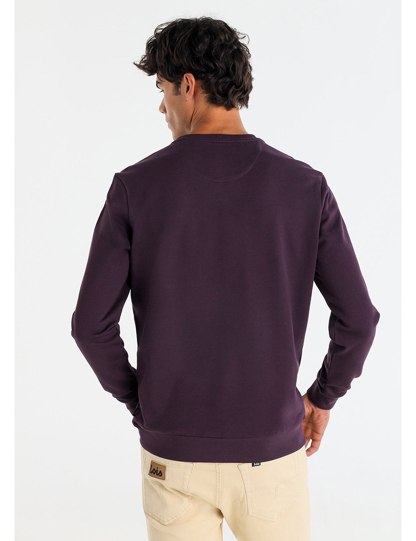 Sweatshirt Homem Roxo