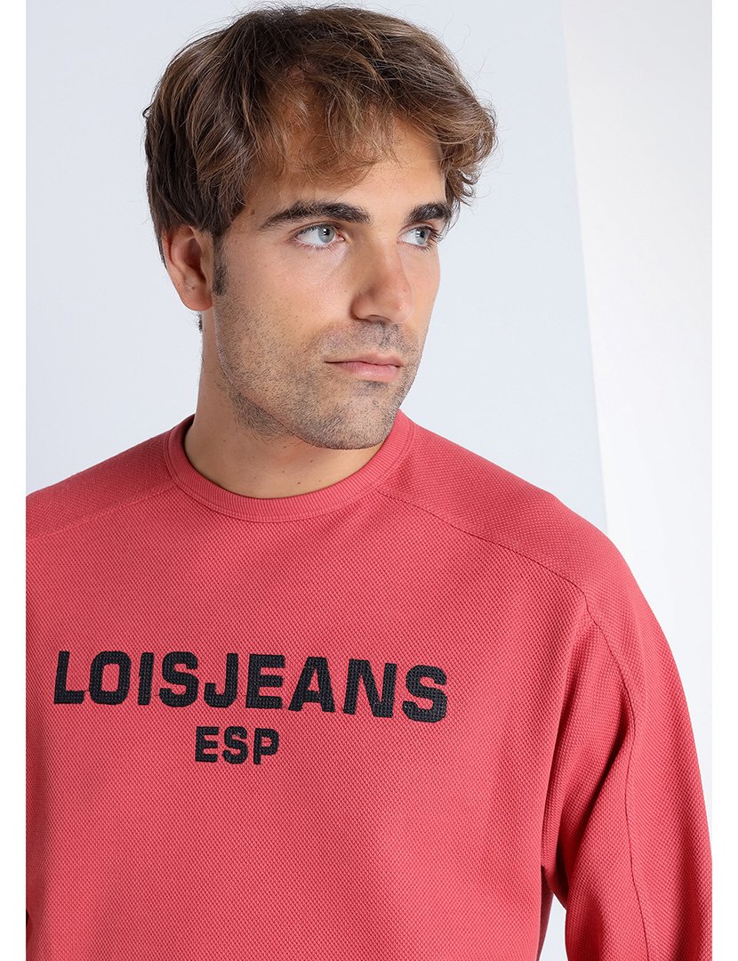 Sweatshirt Homem Vermelho