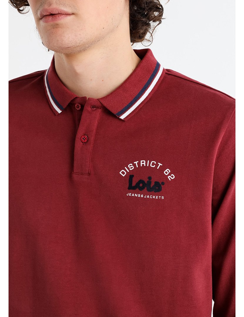 Pólo Homem Vermelho