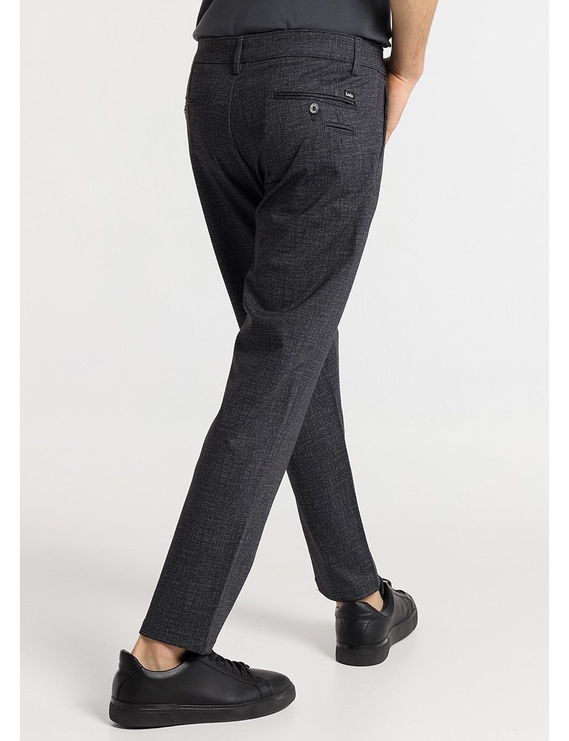 Calças Chino Homem Cinzento