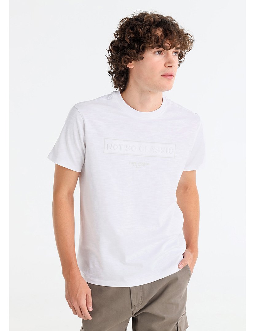 T-Shirt Homem Branco