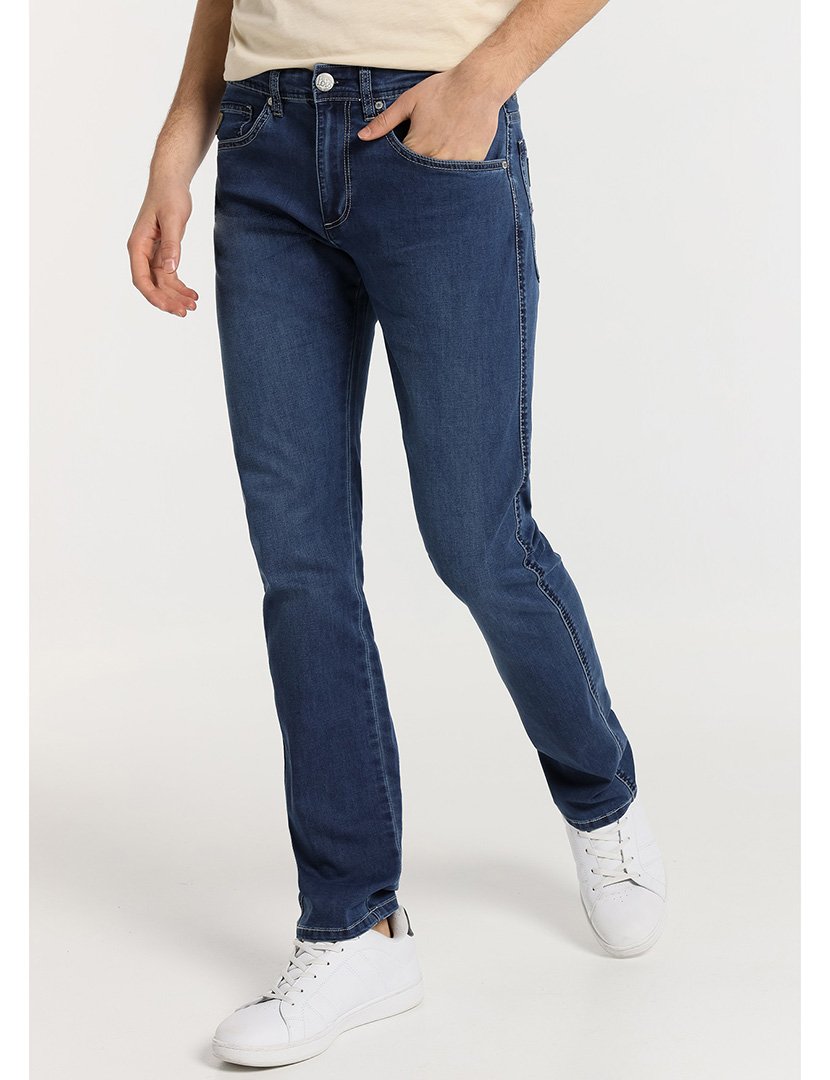 Calças Ganga Homem Azul