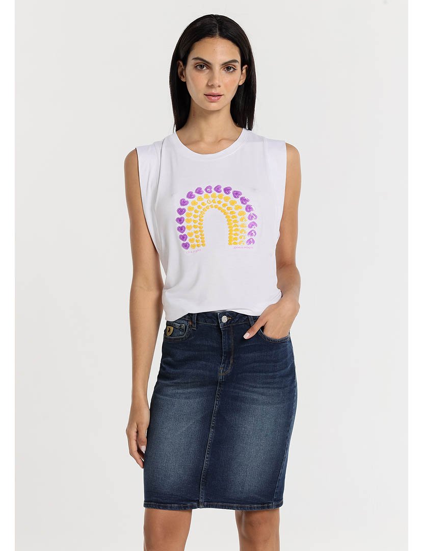 Saia Ganga Senhora Azul