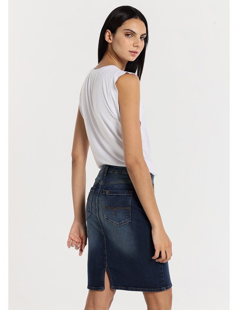 Saia Ganga Senhora Azul