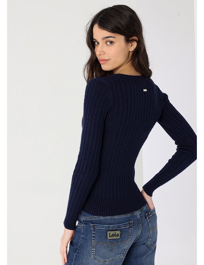 Camisola Malha Senhora Azul